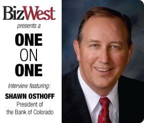Shawn Ostoff, Bank Of Colorado