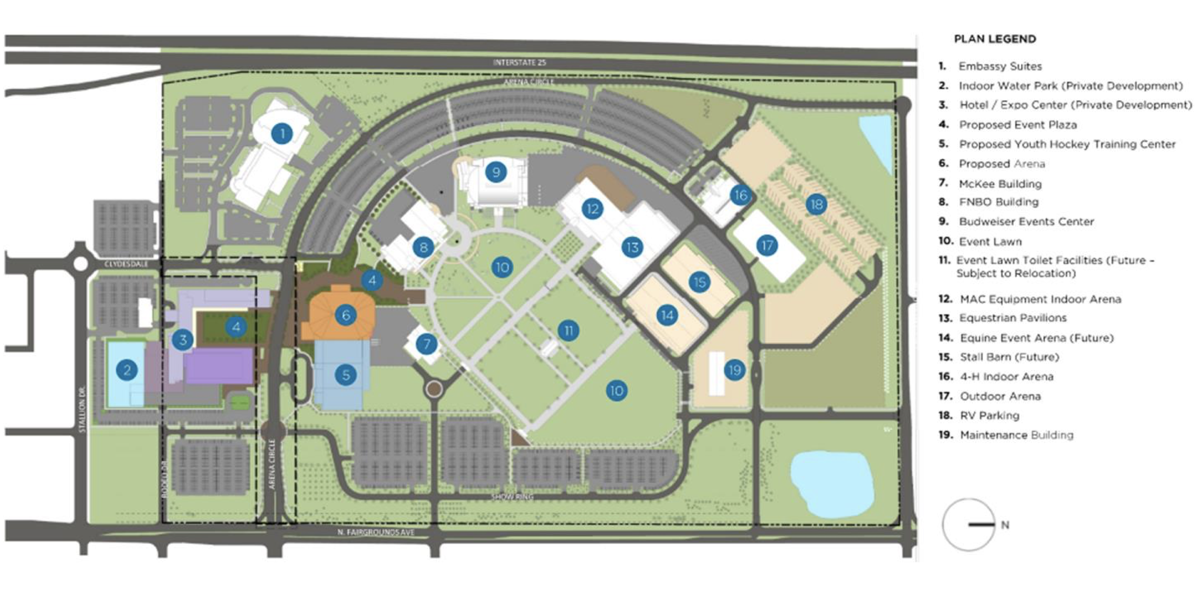 The Ranch new siteplan