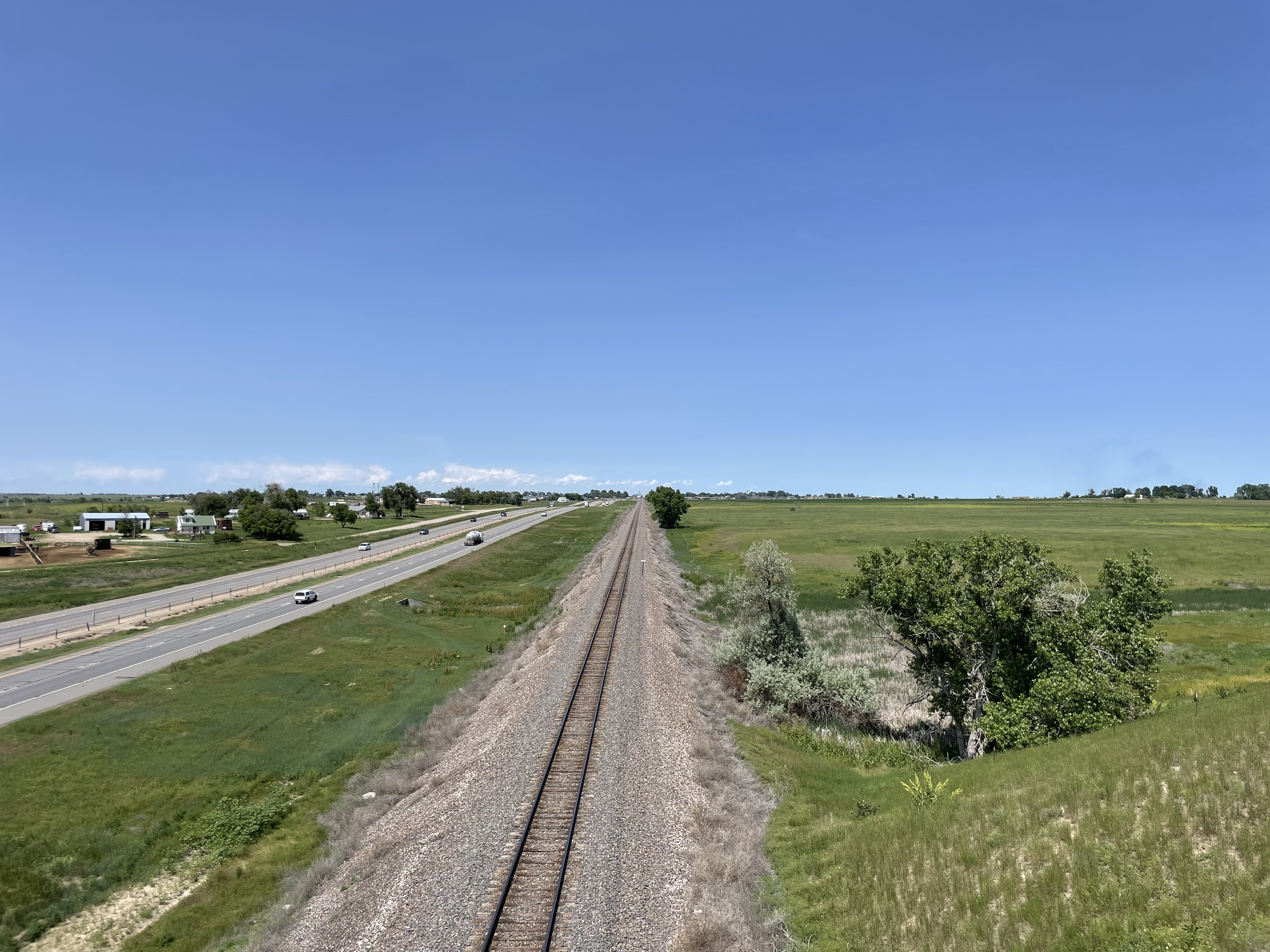 BNSF, I-76 and Weld County Road 8