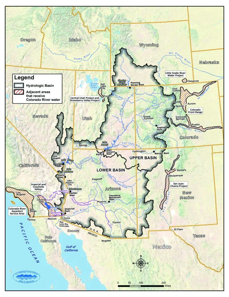 Colorado River basins