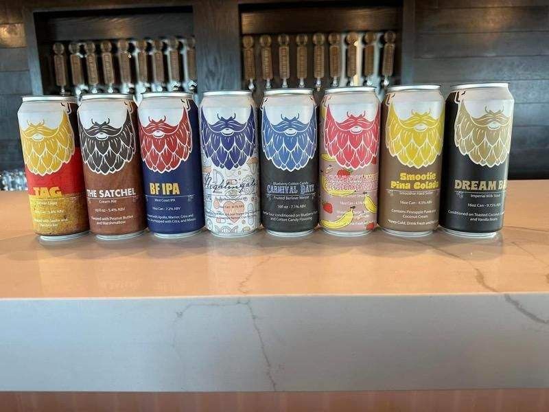Bearded Brewing Cans