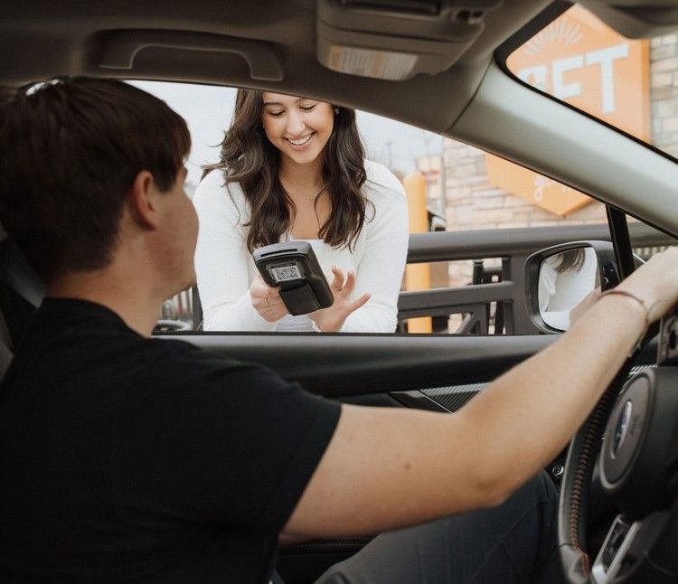 Drive-thru coffee stays in its lane